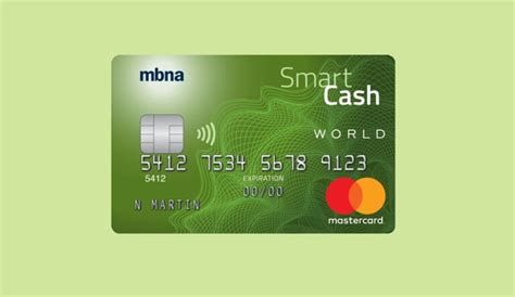 mbna smart cash world credit card|mbna cash back card.